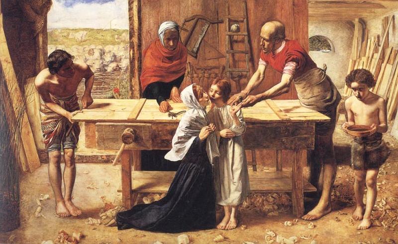 Dante Gabriel Rossetti Ecce Ancilla Domini oil painting image